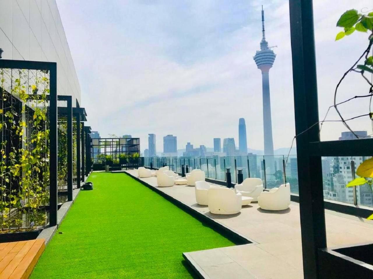 Klcc With A Rooftop Garden Playground Kuala Lumpur
